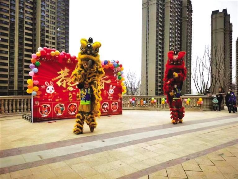 五一山社区举办新春文化活动