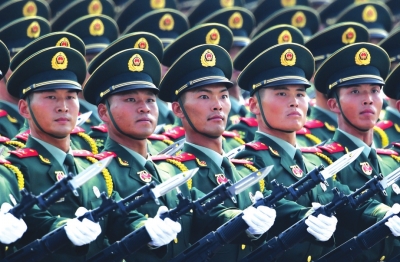 武警部队方队由武警北京总队抽组组建